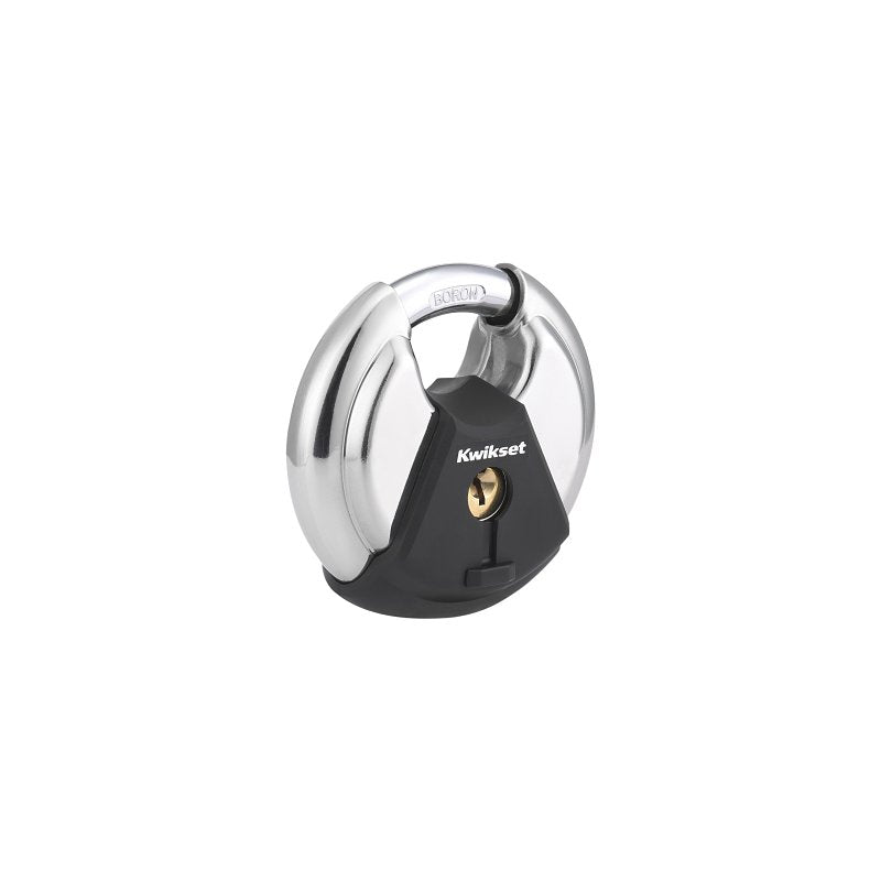 KWIKSET PADLOCK DISCUS 2-3/4IN PADLOCK 1KD SHR