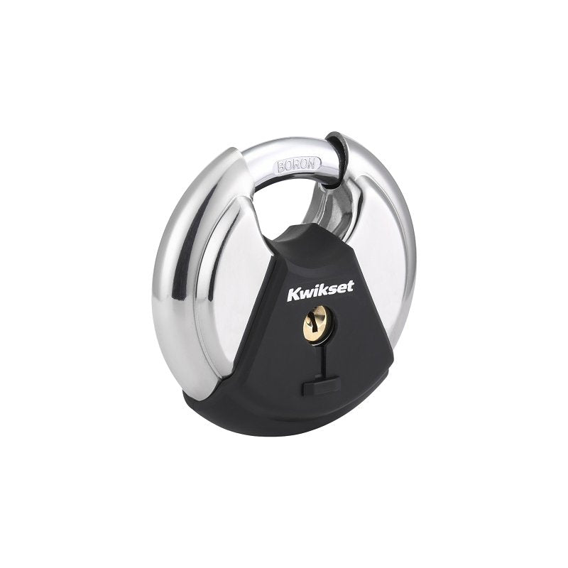 KWIKSET PADLOCK DISCUS 3-1/8IN PADLOCK 1KD SHR