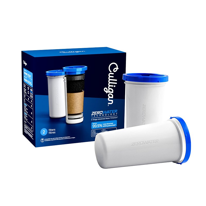 CULLIGAN WATER FILTER PLASTIC 2 PACK HOUSEWARES CULLIGAN