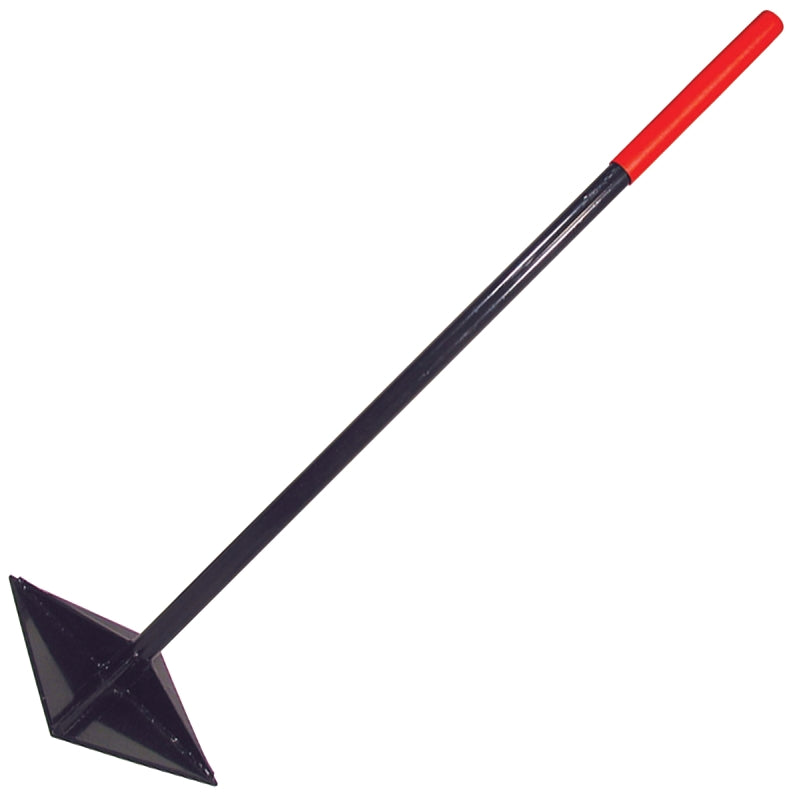 RAZOR-BACK Razor-Back 30005 Dirt Tamper, 10 in L Blade, 10 in W Blade, Steel Blade, Steel Handle, 44.4 in L Handle HARDWARE & FARM SUPPLIES RAZOR-BACK