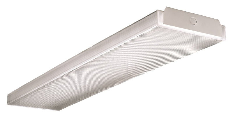 METALUX Cooper Controls WSN4040C Wraparound Light, 21 to 40 W, 2-Lamp, 4000 Lumens, Steel Fixture, White Fixture ELECTRICAL METALUX