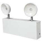 SURE-LITES Sure-Lites XR6C-LED Emergency Light, 12-3/8 in OAW, 9-1/4 in OAH, 120/277 VAC, LED Lamp, Steel Fixture, White ELECTRICAL SURE-LITES