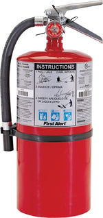FIRST ALERT First Alert PRO10 Rechargeable Fire Extinguisher, 10 lb, Monoammonium Phosphate, 4-A:60-B:C Class, Wall HARDWARE & FARM SUPPLIES FIRST ALERT