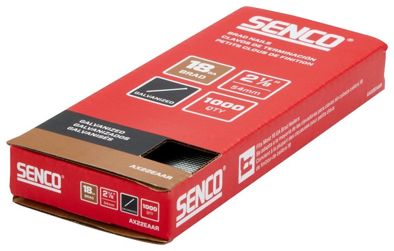 SENCO BRAD NAIL SMTH GALV 18GA 2-1/8