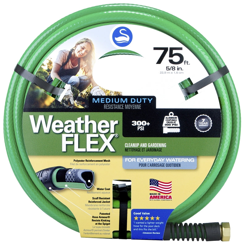 LAWN & GARDEN LLC Swan SNWF58075 Garden Hose, 5/8 in, 75 ft L