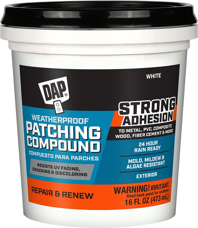 DAP DAP 18740 Spackling Paste, White, 16 oz PAINT DAP