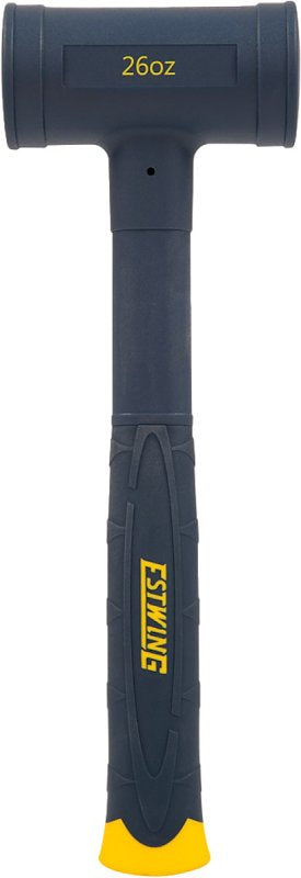 ESTWING MFG Estwing CCD26 Dead Blow Hammer, 26 oz Head, Smooth Face Head, Polyurethane/Steel Head, 12-3/4 in OAL TOOLS ESTWING MFG