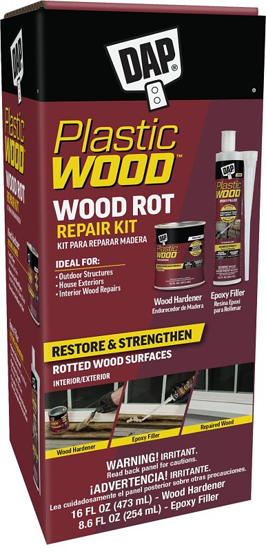 DAP Plastic Wood 7079821005 Epoxy Filler, Natural, 8.6 oz Cartridge AUTOMOTIVE DAP