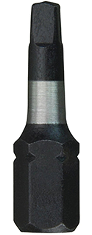 MILWAUKEE Milwaukee SHOCKWAVE 48-32-4418 Insert Bit, #10, 1/4 in Drive, Slotted Drive, 1/4 in Shank, Hex Shank, 1 in L TOOLS MILWAUKEE