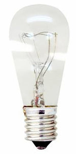 GE GE 15820 Indicator Bulb, 6 W, S6 Lamp, E12 Candelabra Lamp Base, 1500 hr Average Life ELECTRICAL GE