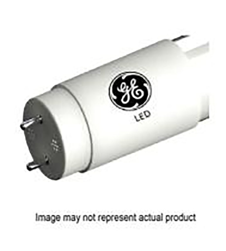 GE GE 37164 LED Tube Light Bulb, Specialty, T8 Lamp, Bi-Pin Lamp Base, Dimmable, Frosted, Soft White Light