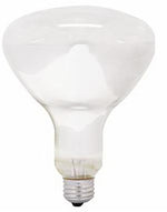 GE GE 37770 Heat Lamp, 250 W, BR40 Lamp, Medium E26, E24 Lamp Base, 2200 Lumens, Red Light, 5000 hr Average Life