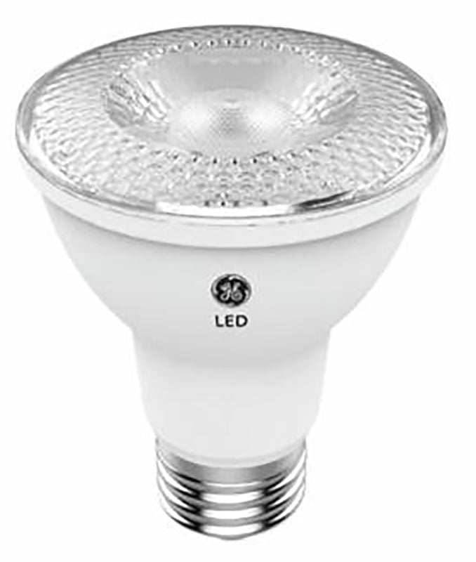 GE GE 38439 Replacement LED Bulb, Flood, Spotlight, PAR20 Lamp, 50 W Equivalent, E26 Lamp Base, Dimmable, Clear ELECTRICAL GE