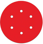 DIABLO Diablo DCD060100H10G Sanding Disc, 6 in Dia, 100 Grit, Medium, Ceramic Abrasive, Hook-and-Loop Backing, 6-Hole TOOLS DIABLO
