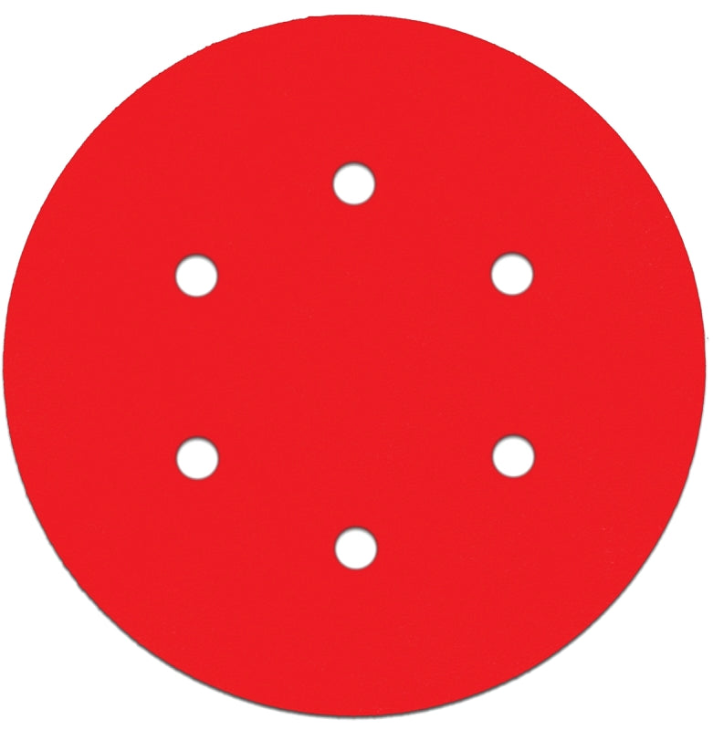 DIABLO Diablo DCD060220H10G Sanding Disc, 6 in Dia, 220 Grit, Ultra Fine, Ceramic Abrasive, Hook-and-Loop Backing, 6-Hole TOOLS DIABLO