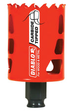 DIABLO Diablo DHS2000CT GP Hole Saw, 2 in Dia, 2-3/8 in D Cutting, 3/8 in Arbor, Carbide Cutting Edge TOOLS DIABLO