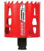 DIABLO Diablo DHS2750CT GP Hole Saw, 2-3/4 in Dia, 2-3/8 in D Cutting, 3/8 in Arbor, Carbide Cutting Edge TOOLS DIABLO