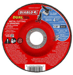 DIABLO Diablo DBD045125X01F Cut and Grind Wheel, 4-1/2 in Dia, 1/8 in Thick, 7/8 in Arbor, Aluminum Oxide Abrasive TOOLS DIABLO