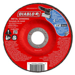 DIABLO Diablo DBD045250701F Grinding Wheel, Applicable Materials: Cast Iron, Sheet Metal, Stainless Steel, 4-1/2 in Dia TOOLS DIABLO