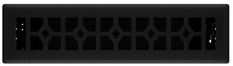 IMPERIAL REGISTER FLOOR BLKI 2.25X12IN PLUMBING, HEATING & VENTILATION IMPERIAL