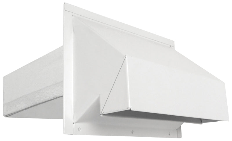 IMPERIAL Imperial VT0515 Exhaust Hood, Heavy-Duty, Galvanized Steel, White, For: 3-1/4 x 10 in Ducts PLUMBING, HEATING & VENTILATION IMPERIAL