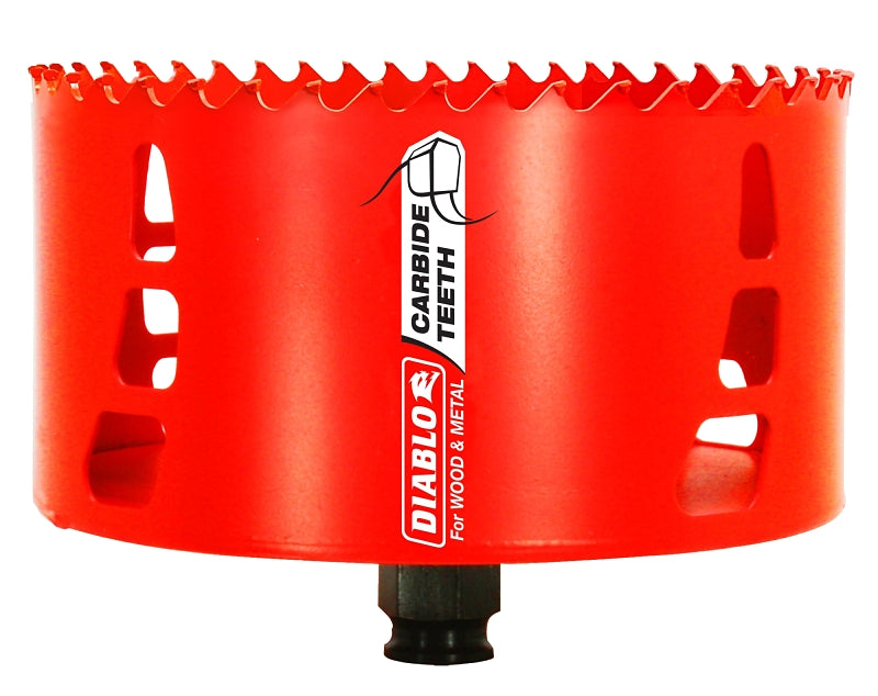 DIABLO Diablo DHS5000CT Hole Saw, 5 in Dia, 70 mm D Cutting, Carbide Cutting Edge TOOLS DIABLO