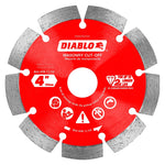 DIABLO Diablo DMADS0400 Series Saw Blade, Cut-Off Disc Blade, 4 in Dia, Segmented Rim, 1/PK TOOLS DIABLO
