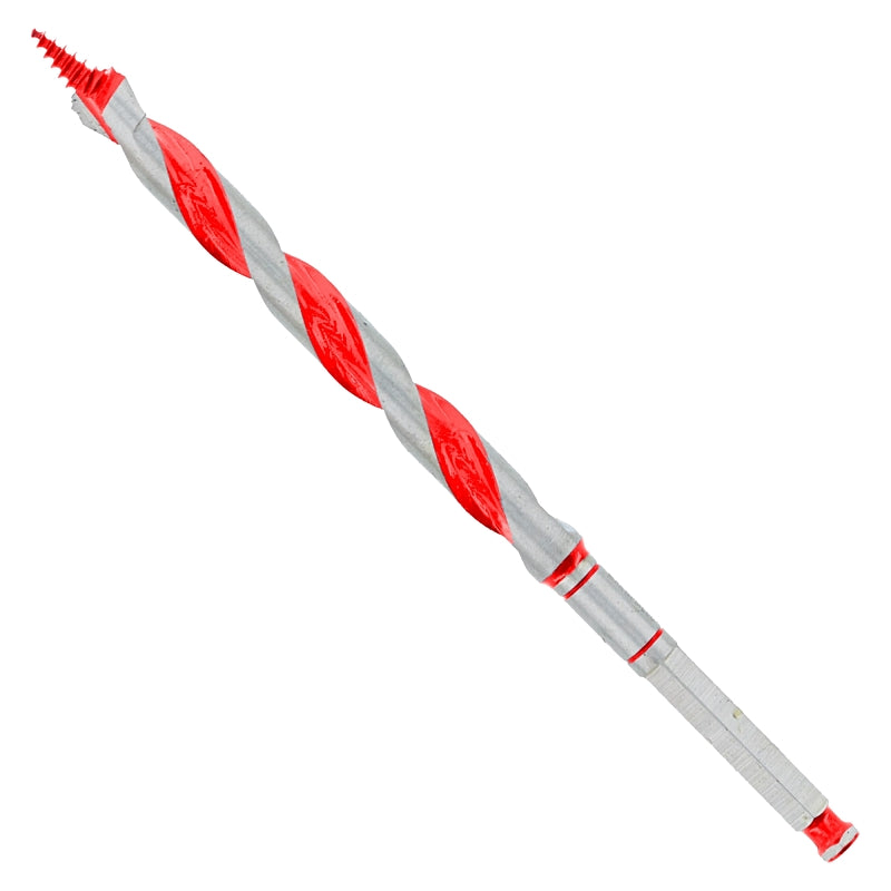 DIABLO Diablo DAG1050 2-Step Auger Drill Bit, 1/2 in Dia, 7-1/2 in OAL, Deep Flute, 10 mm Dia Shank, Hex Shank TOOLS DIABLO