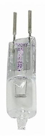 GE GE 97670 Halogen Bulb, 50 W, GY6.35 Bi-Pin Lamp Base, T3 Lamp, Cool White Light, 950 Lumens, 2800 K Color Temp ELECTRICAL GE