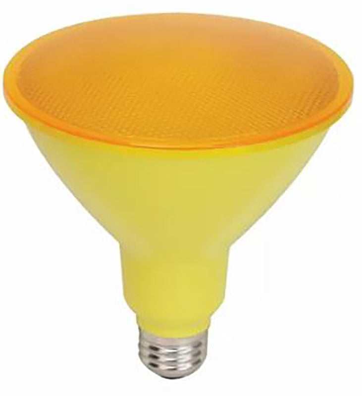 GE GE 93100583 LED Floodlight, Flood, Spotlight, PAR38 Lamp, 90 W Equivalent, E26 Lamp Base, Yellow Light ELECTRICAL GE