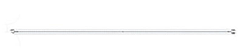 GE GE 93102868 LED Bulb, Linear, T8 Lamp, G13 Lamp Base, Frosted, Clear Light ELECTRICAL GE