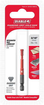 DIABLO Diablo DHS0188DG Diamond Grit Hole Saw, 3/16 in Dia TOOLS DIABLO