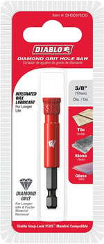 DIABLO Diablo DHS0375DG Diamond Grit Hole Saw, 3/8 in Dia TOOLS DIABLO
