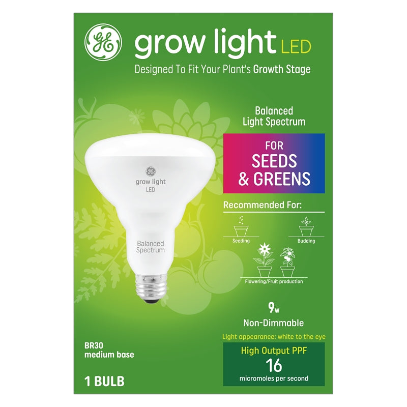 GE BULB LT GROW SPCTM S/G LED 9W