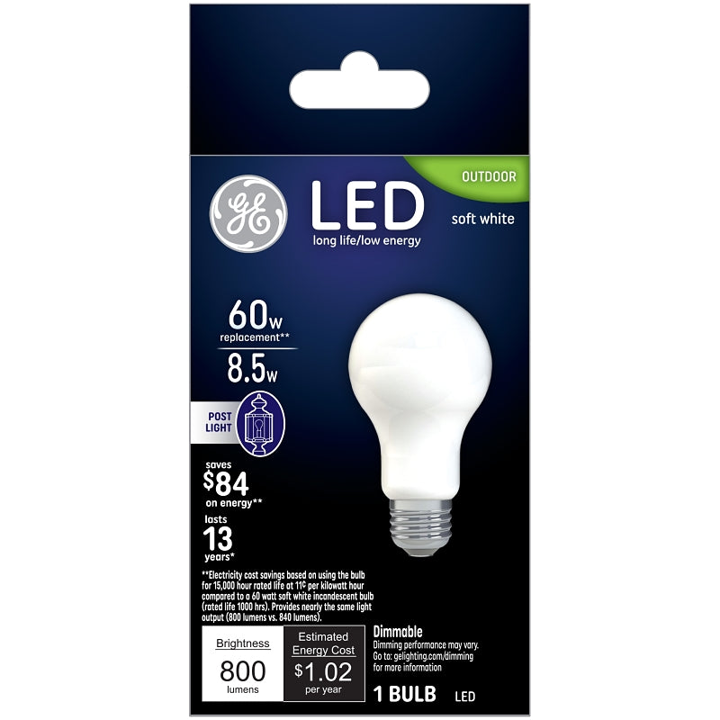 GE BULB LT POST OUTDR LED SW 60W ELECTRICAL GE