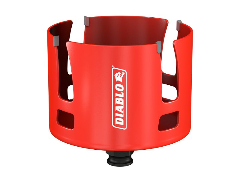 DIABLO Diablo Demo Demon DHS3625CTR Hole Saw, 3-5/8 in Dia, 2-3/8 in D Cutting, 1-5/8 in Arbor, Carbide Cutting Edge TOOLS DIABLO