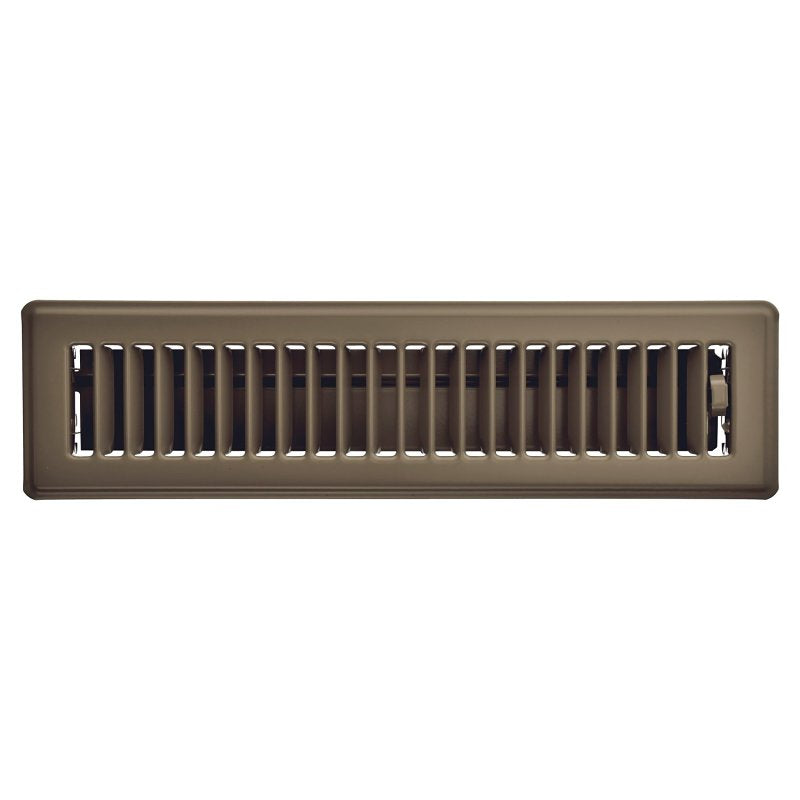 IMPERIAL Lvrd Flr Rgstr Choc 2.25X12In PLUMBING, HEATING & VENTILATION IMPERIAL