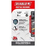 DIABLO Diablo Metal Demon DMD12JP1 Drill Bit, 1/2 in Dia, 5.9 in OAL, Three-Flat Reduced Shank TOOLS DIABLO