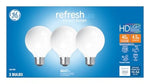 GE GE Industrial Solutions 43281 LED Bulb, Globe, 350 Lumens, 4.5 W, G25 Lamp, E26 Lamp Base, Dimmable, Frosted, Daylight