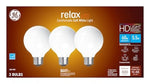 GE GE Industrial Solutions 43316 LED Bulb, Globe, G25 Lamp, 60 W Equivalent, E26 Lamp Base, Dimmable, Frosted ELECTRICAL GE
