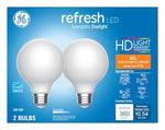GE GE 47659 LED Bulb, Globe, 350 Lumens, 4.5 W, G25 Lamp, 40 W Equivalent, E26 Lamp Base, Dimmable, Daylight ELECTRICAL GE