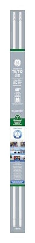 GE GE 93129786 Color Select LED Light Bulb, T8 Lamp, Medium Bi-Pin Lamp Base, Frost ELECTRICAL GE