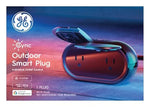 GE GE 93131639 Smart Outdoor Plug, 15 A, 120 V, Black/Charcoal ELECTRICAL GE