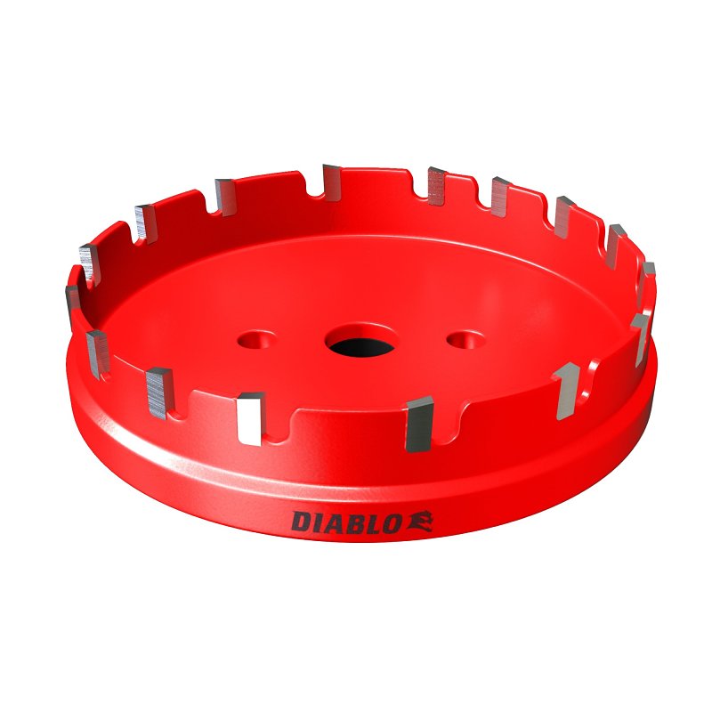 DIABLO Diablo Steel Demon DHS3500CF Hole Cutter, 3-1/2 in Dia, Carbide Cutting Edge TOOLS DIABLO