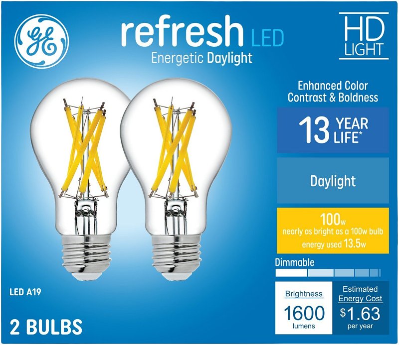 GE SOFT WHITE RELAX LED 60W CLEAR