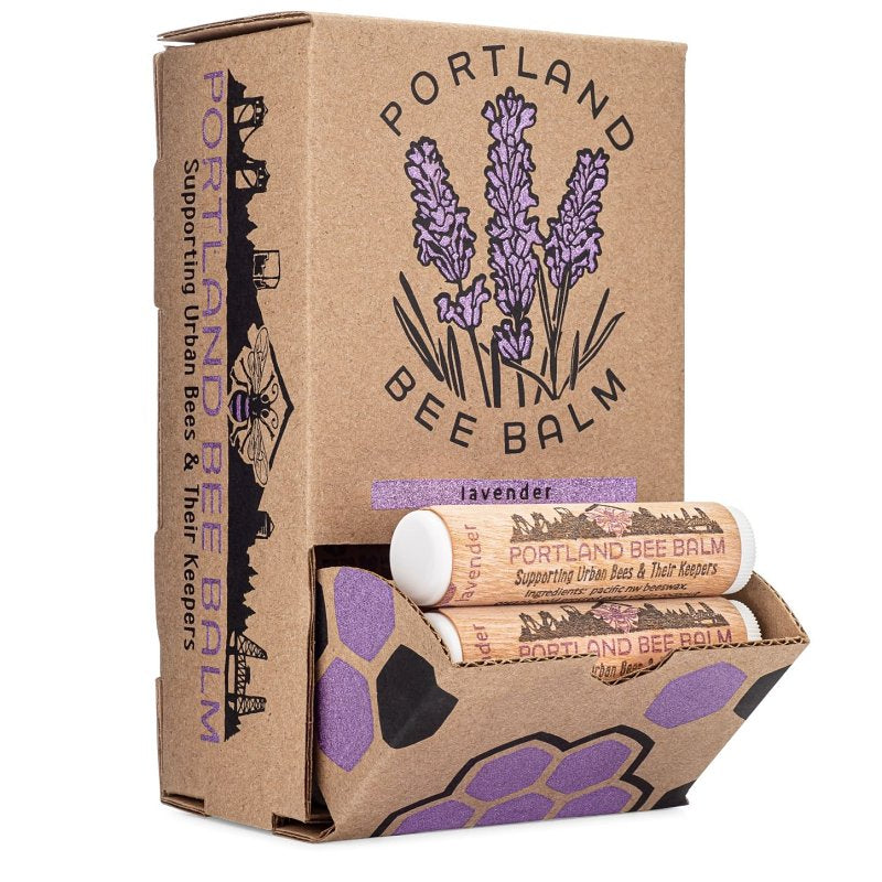 PORTLAND BEE BALM Portland Bee Balm 119 Lip Balm, Lavender, 9/PK HOUSEWARES PORTLAND BEE BALM