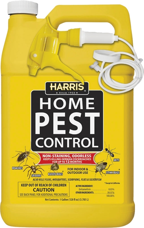 P.F. HARRIS MANUFACTURING Harris HPC-128 Home Pest Control, Liquid, 128 oz