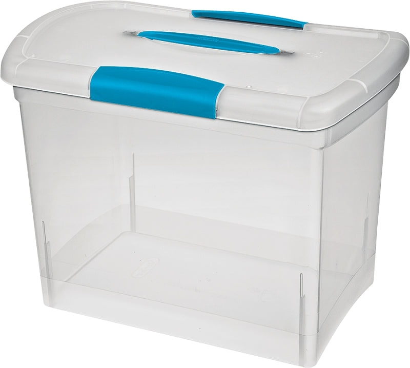 STERILITE Sterilite ShowOffs 18768606 Storage Box, Clear, 15-1/4 in L, 9-3/4 in W, 11-1/2 in H HOUSEWARES STERILITE
