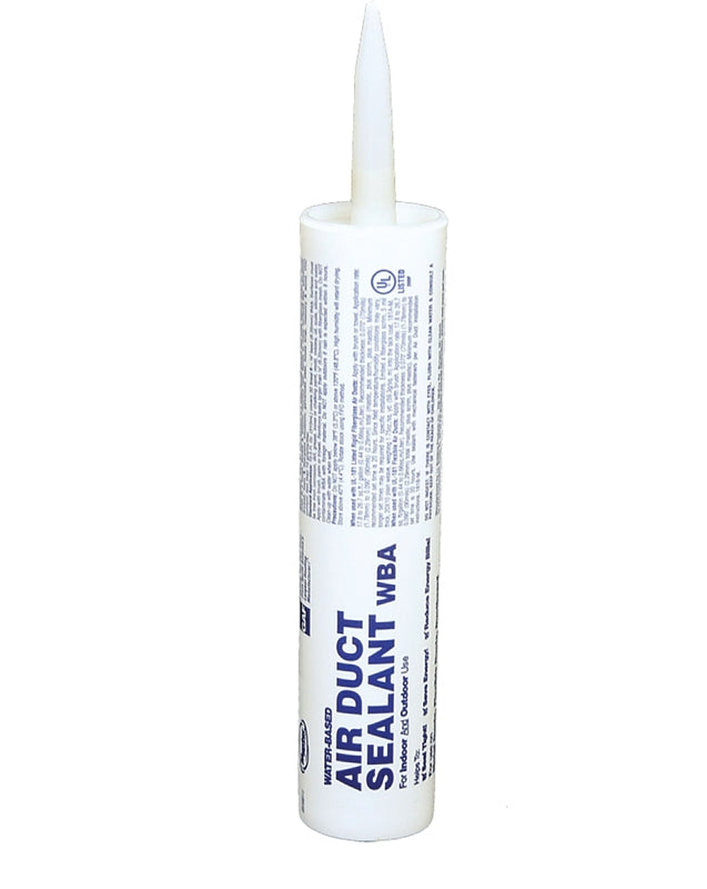 MASTER FLOW Master Flow WBA10.5 Duct Sealant/Mastic, Liquid, Cream, 10.5 oz Tube PLUMBING, HEATING & VENTILATION MASTER FLOW