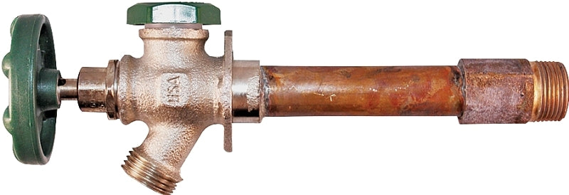 ARROWHEAD Arrowhead Brass 425-08QTLF/425 Anti-Siphon Frost-Proof Wall Hydrant, 1/2 x 3/4 in Connection, FIP x MIP, Satin